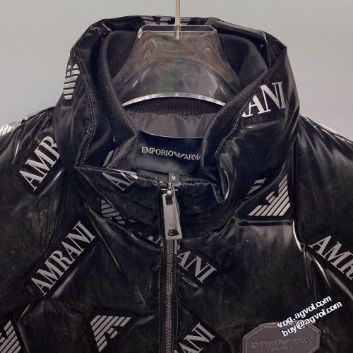 フィルパワーの高い アルマーニスーパーコピー 身体を保温できる 2021秋冬 アルマーニ ARMANI 大絶賛の履き心地! ライトダウンジャケット 2色可選