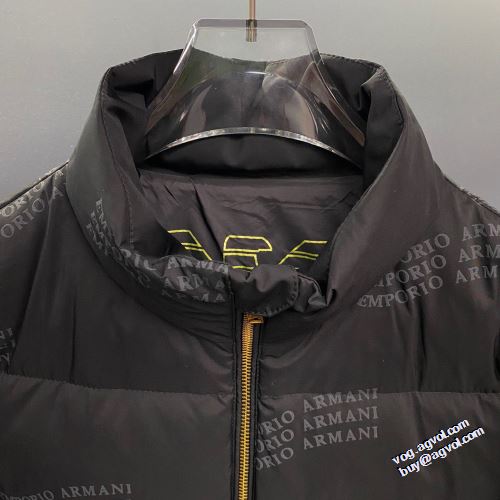 アルマーニ ARMANI 個性的なデザ アルマーニコピー ブランド 着心地がクセになる ダウンジャケット メンズ 2021秋冬 ステンカラー 弾力性に優れ