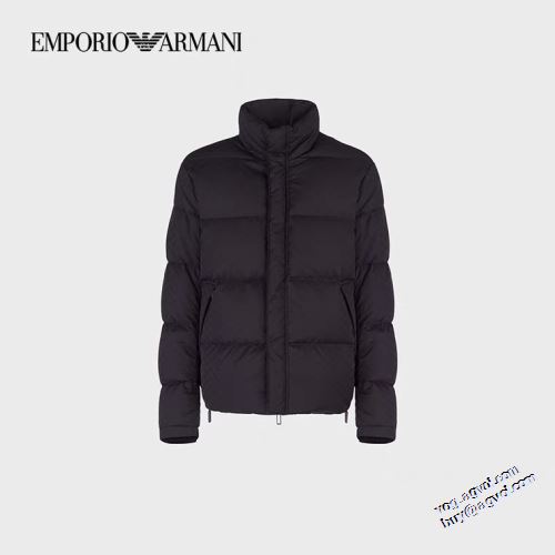 アルマーニスーパーコピー 2021秋冬 ダウンジャケット メンズ 数に限りがある アルマーニ ARMANI ステンカラー 防風性にも優れた