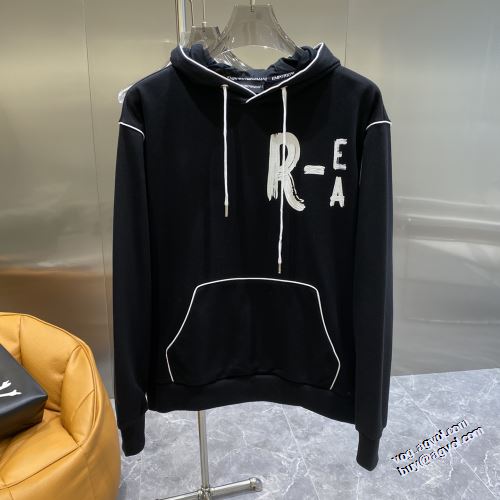 アルマーニ ARMANI 程よい厚み セットアップ上下 海外限定ライン アルマーニコピー ブランド 2022早春 帽子付き オリジナルプリント