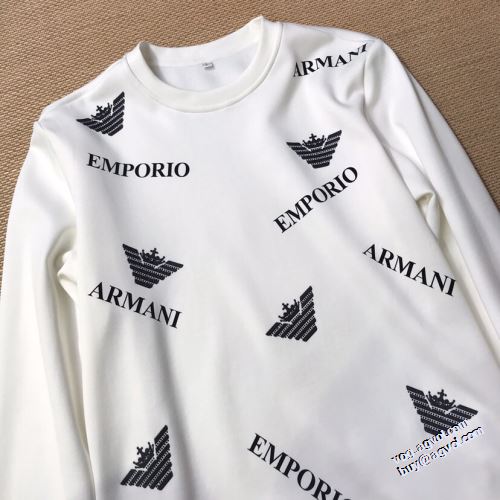 選べる極上 プルオーバーパーカー 定番無地パーカー オリジナルプリント アルマーニ ARMANI 2022早春 アルマーニブランドスーパーコピー 2色可選
