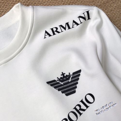 選べる極上 プルオーバーパーカー 定番無地パーカー オリジナルプリント アルマーニ ARMANI 2022早春 アルマーニブランドスーパーコピー 2色可選