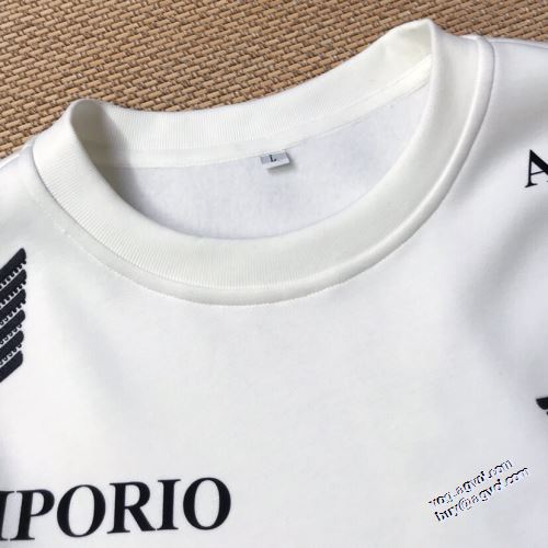 選べる極上 プルオーバーパーカー 定番無地パーカー オリジナルプリント アルマーニ ARMANI 2022早春 アルマーニブランドスーパーコピー 2色可選