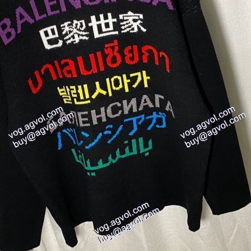 3色可選 バレンシアガ BALENCIAGAブランドスーパーコピー落ち着いた感覚 2021春夏  セーター