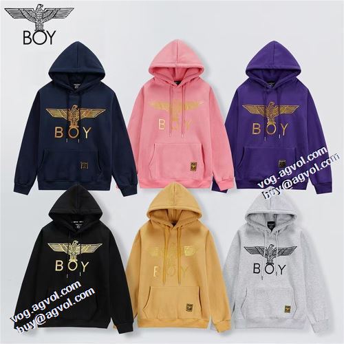 2021秋冬 プリントパーカ ボーイロンドン BOY LONDON ボーイロンドンブランド コピー パーカー 6色可選 今一番HOTな新品 程よい厚み