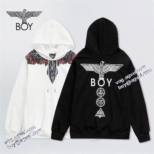 パーカー 2色可選 2021秋冬 ジップパーカー ボーイロンドン BOY LONDON おしゃれに絶大な人気の ボーイロンドンコピー 存在感のある