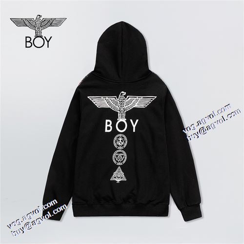 パーカー 2色可選 2021秋冬 ジップパーカー ボーイロンドン BOY LONDON おしゃれに絶大な人気の ボーイロンドンコピー 存在感のある