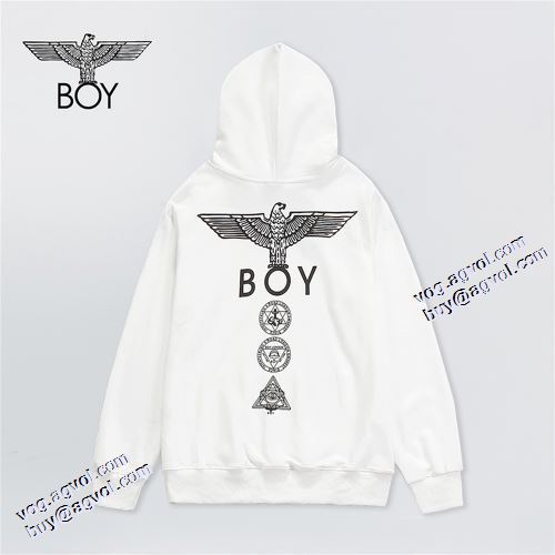 パーカー 2色可選 2021秋冬 ジップパーカー ボーイロンドン BOY LONDON おしゃれに絶大な人気の ボーイロンドンコピー 存在感のある