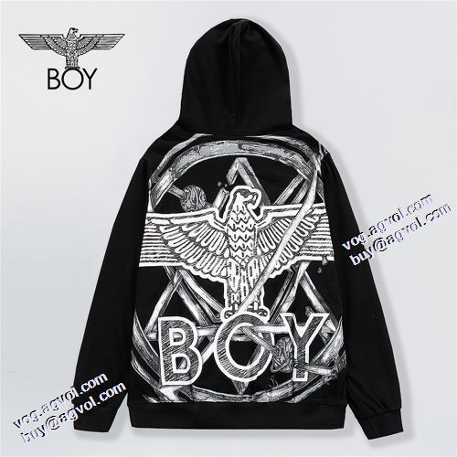 芸能人に愛用者続出 2021秋冬 ボーイロンドンスーパーコピー 激安 ボーイロンドン BOY LONDON ジャケット プリントパーカ