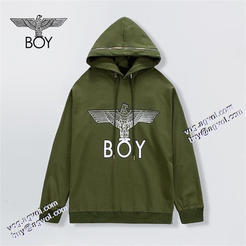 スタイリッシュ 2021秋冬 おしゃれさ抜群パーカ チノパン 狙える優秀アイテム ボーイロンドン BOY LONDON ボーイロンドンスーパーコピー パーカー