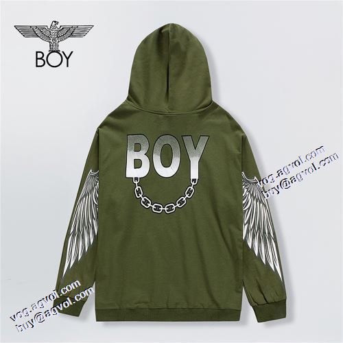 スタイリッシュ 2021秋冬 おしゃれさ抜群パーカ チノパン 狙える優秀アイテム ボーイロンドン BOY LONDON ボーイロンドンスーパーコピー パーカー
