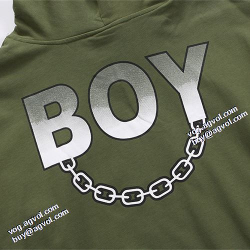 スタイリッシュ 2021秋冬 おしゃれさ抜群パーカ チノパン 狙える優秀アイテム ボーイロンドン BOY LONDON ボーイロンドンスーパーコピー パーカー