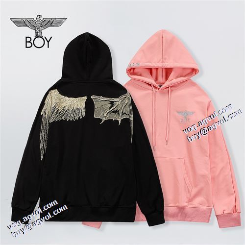 2021秋冬 パーカー 2色可選 ボーイロンドンブランド 偽物 通販 ボーイロンドン BOY LONDON 機能性も備えたアイテム おしゃれさ抜群パーカ