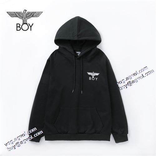 2021秋冬 パーカー ボーイロンドンコピーブランド ボーイロンドン BOY LONDON 落ち着いた質感 オシャレロゴパーカー