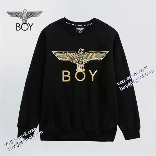 2021秋冬 ボーイロンドンコピー 男女兼用パーカー ボーイロンドン BOY LONDON 秋のお出かけに最適 プルオーバーパーカー 5色可選 定番無地パーカー
