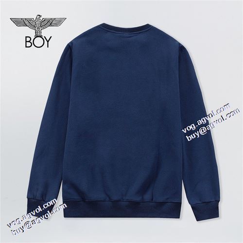 2021秋冬 ボーイロンドンコピー 男女兼用パーカー ボーイロンドン BOY LONDON 秋のお出かけに最適 プルオーバーパーカー 5色可選 定番無地パーカー