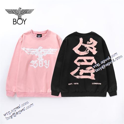 プリントパーカ 2021秋冬 ボーイロンドン偽物ブランド 注目のアイテム ボーイロンドン BOY LONDON プルオーバーパーカー 2色可選 おしゃれさ抜群パーカ