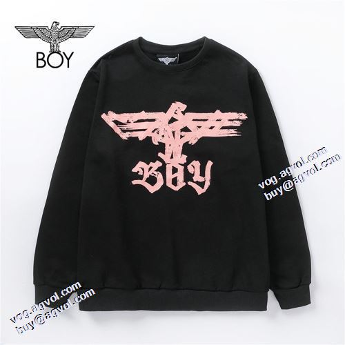 プリントパーカ 2021秋冬 ボーイロンドン偽物ブランド 注目のアイテム ボーイロンドン BOY LONDON プルオーバーパーカー 2色可選 おしゃれさ抜群パーカ