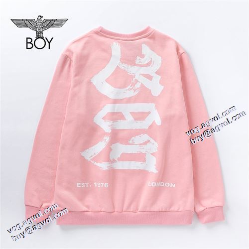 プリントパーカ 2021秋冬 ボーイロンドン偽物ブランド 注目のアイテム ボーイロンドン BOY LONDON プルオーバーパーカー 2色可選 おしゃれさ抜群パーカ
