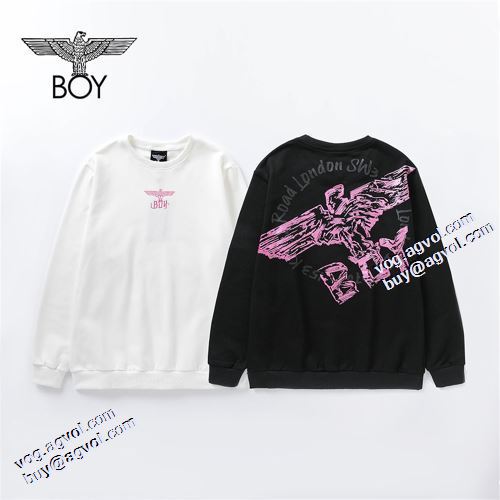 2色可選 2021秋冬 売れ筋のいい プルオーバーパーカー ロゴパーカー ボーイロンドン BOY LONDON ボーイロンドンブランド コピー