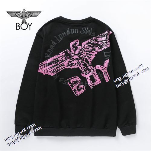 2色可選 2021秋冬 売れ筋のいい プルオーバーパーカー ロゴパーカー ボーイロンドン BOY LONDON ボーイロンドンブランド コピー