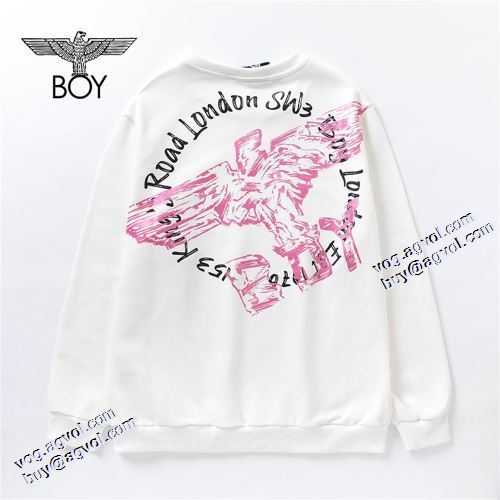 2色可選 2021秋冬 売れ筋のいい プルオーバーパーカー ロゴパーカー ボーイロンドン BOY LONDON ボーイロンドンブランド コピー