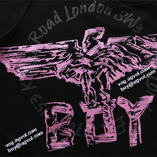 2色可選 2021秋冬 売れ筋のいい プルオーバーパーカー ロゴパーカー ボーイロンドン BOY LONDON ボーイロンドンブランド コピー