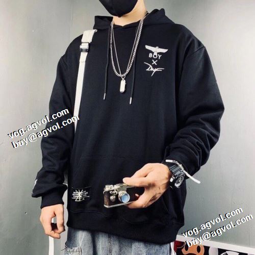 ボーイロンドンスーパーコピー 人気販売中 パーカー アウトドア系 ロゴパーカー 2021秋冬 ボーイロンドン BOY LONDON