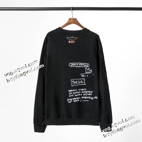 先行販売 2021秋冬 ボーイロンドンコピー ボーイロンドン BOY LONDON ジップパーカー 幅広いジャンル プルオーバーパーカー