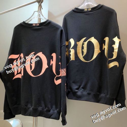 2色可選 ボーイロンドンコピーブランド 希少価値大！ プルオーバーパーカー 2021秋冬 ボーイロンドン BOY LONDON プリントパーカ おしゃれさ抜群パーカ