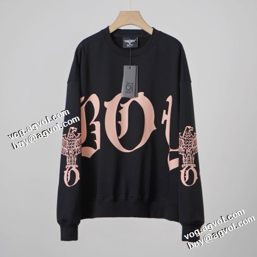 2色可選 ボーイロンドンコピーブランド 希少価値大！ プルオーバーパーカー 2021秋冬 ボーイロンドン BOY LONDON プリントパーカ おしゃれさ抜群パーカ