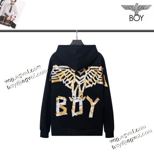 2021秋冬 ボーイロンドン BOY LONDON ボーイロンドンブランド コピー 長く愛用できる パーカー ペアパーカー 厚手の生地