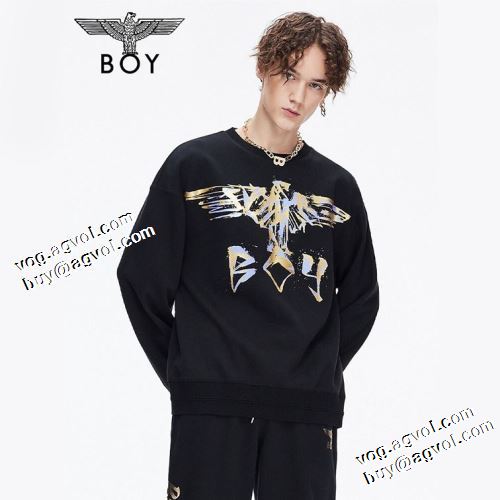 2021秋冬 ボーイロンドン BOY LONDON 存在感のある オリジナルプリント プルオーバーパーカー 人気 ランキング ボーイロンドンブランド 偽物 通販