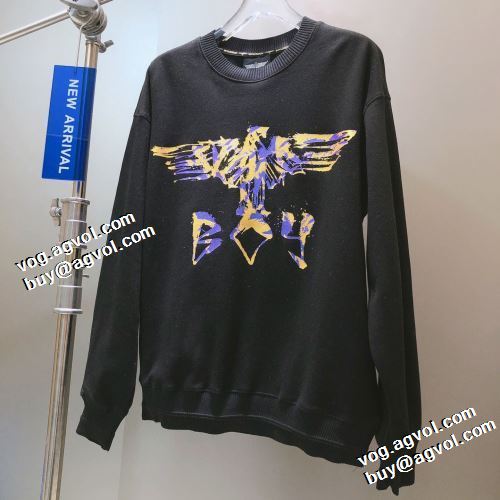 2021秋冬 ボーイロンドン BOY LONDON 存在感のある オリジナルプリント プルオーバーパーカー 人気 ランキング ボーイロンドンブランド 偽物 通販