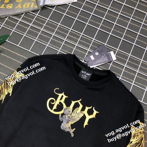 おしゃれさ抜群パーカ ボーイロンドンスーパーコピー 激安 プルオーバーパーカー 2021秋冬 ボーイロンドン BOY LONDON 高級感ある 男女兼用パーカー