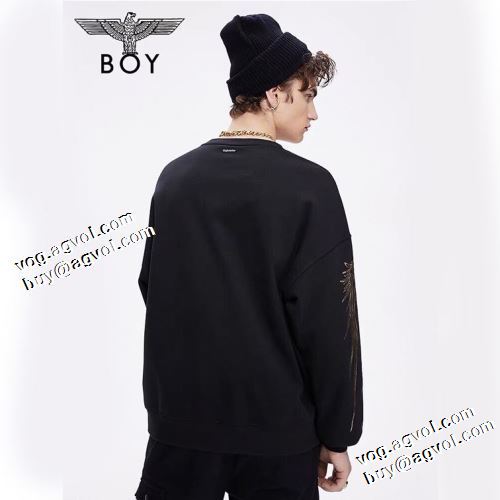 おしゃれさ抜群パーカ ボーイロンドンスーパーコピー 激安 プルオーバーパーカー 2021秋冬 ボーイロンドン BOY LONDON 高級感ある 男女兼用パーカー