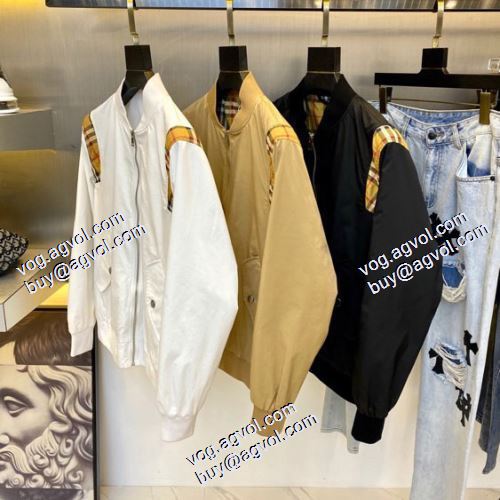 バーバリー BURBERRY偽物ブランド ブルゾン 今買い◎得  2021春夏 3色可選 