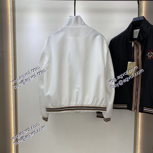2色可選 軽量ジャケット 2021秋冬 バーバリーBURBERRY バーバリーコピーブランド ちょうどいい丈感 コーデ 知的なムードを演出 