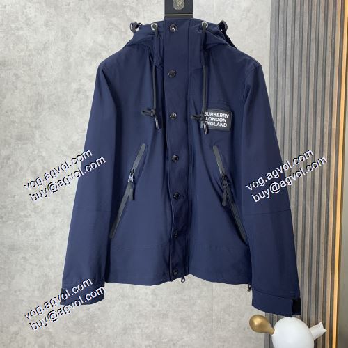 優美なお出かけスタイル フード付きコート バーバリースーパーコピー ゴージャスな装い。 2021秋冬 バーバリーBURBERRY 2色可選