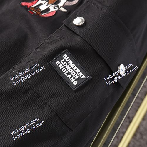 楽に着用出来 2色可選 2021秋冬 バーバリーBURBERRY ブルゾン バーバリーブランド 偽物 通販 耐久性に優れ シンプルなデザイン 