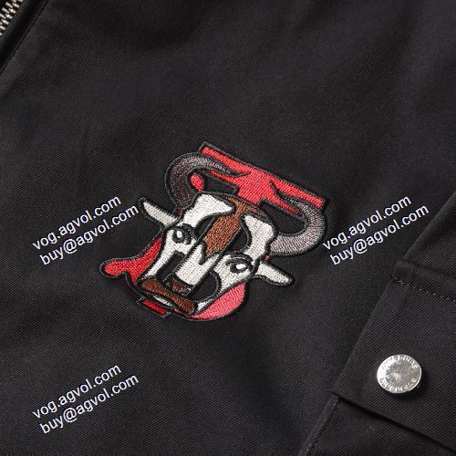 楽に着用出来 2色可選 2021秋冬 バーバリーBURBERRY ブルゾン バーバリーブランド 偽物 通販 耐久性に優れ シンプルなデザイン 
