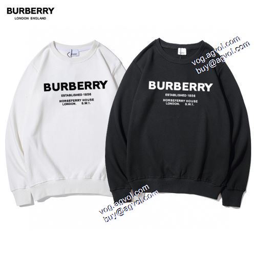 2021秋冬 希少価値大！ バーバリー BURBERRY 2色可選 バーバリースーパーコピー 激安 プルオーバーパーカー プリント柄
