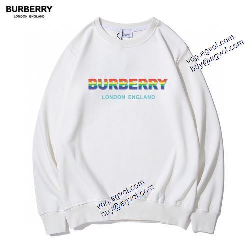 2021秋冬 個性的なデザ バーバリーブランドスーパーコピー 2色可選 ペアパーカー バーバリー BURBERRY プルオーバーパーカー