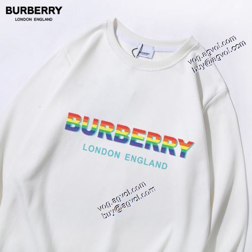 2021秋冬 個性的なデザ バーバリーブランドスーパーコピー 2色可選 ペアパーカー バーバリー BURBERRY プルオーバーパーカー