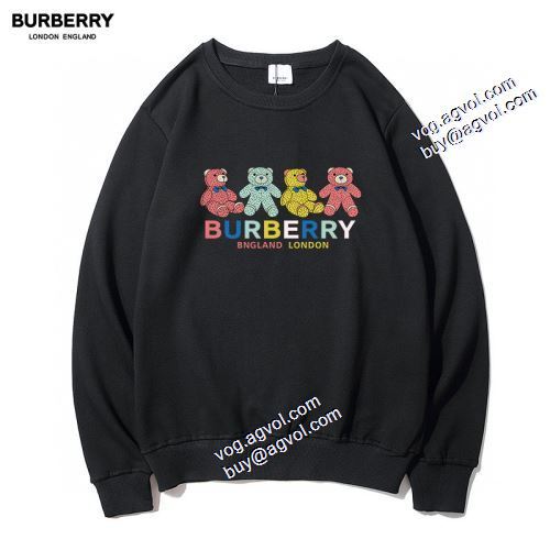 着心地抜群 2021秋冬 男女兼用パーカー バーバリー BURBERRY 2色可選 バーバリースーパーコピー プルオーバーパーカー