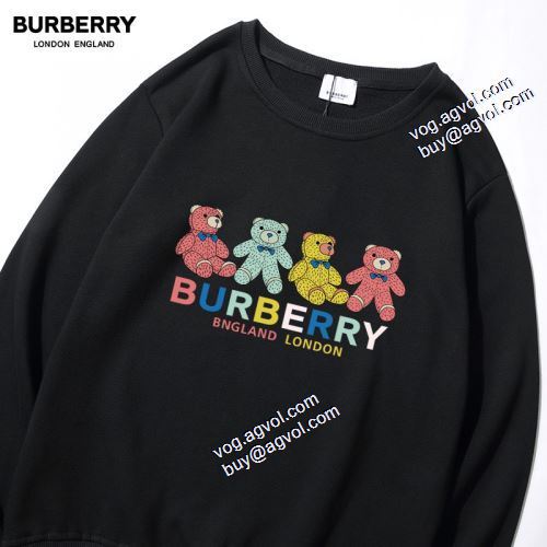 着心地抜群 2021秋冬 男女兼用パーカー バーバリー BURBERRY 2色可選 バーバリースーパーコピー プルオーバーパーカー