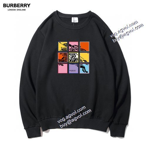 バーバリーコピー 幅広いジャンル 上品上質 2021秋冬 2色可選 バーバリー BURBERRY プルオーバーパーカー