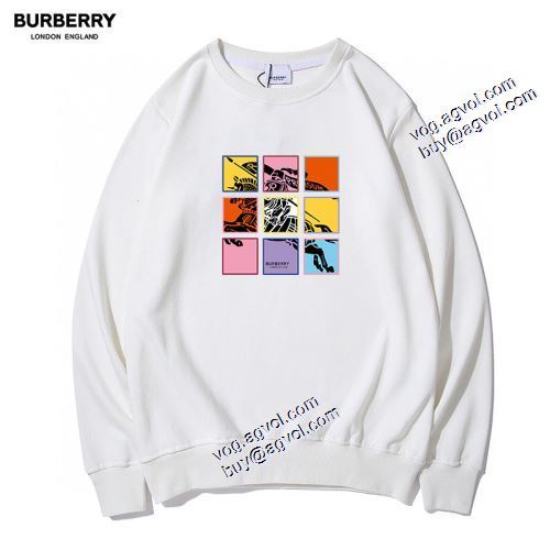 バーバリーコピー 幅広いジャンル 上品上質 2021秋冬 2色可選 バーバリー BURBERRY プルオーバーパーカー
