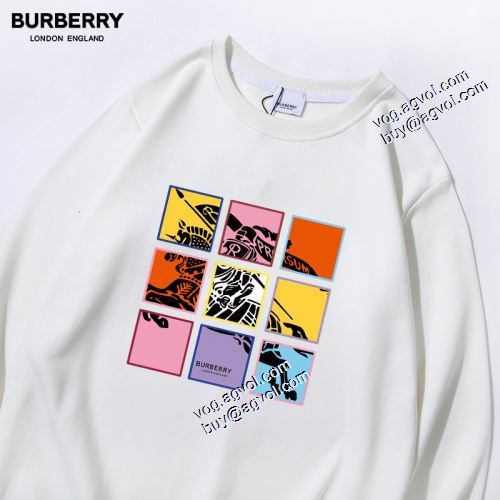 バーバリーコピー 幅広いジャンル 上品上質 2021秋冬 2色可選 バーバリー BURBERRY プルオーバーパーカー
