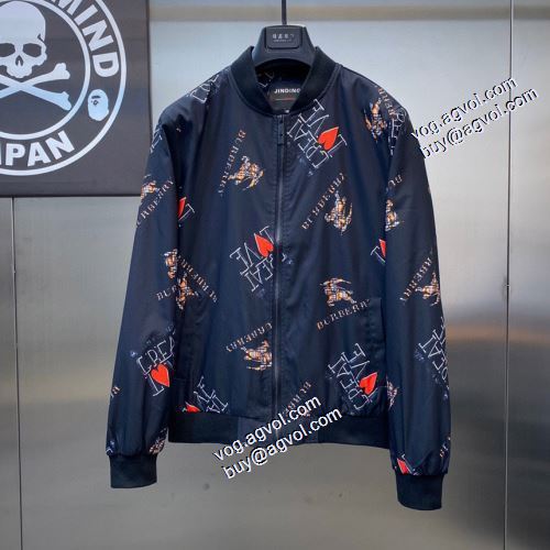 バーバリーブランド 偽物 通販 2021秋冬 ブルゾン バーバリー BURBERRY オリジナル 大花プリント軽量ジャケット